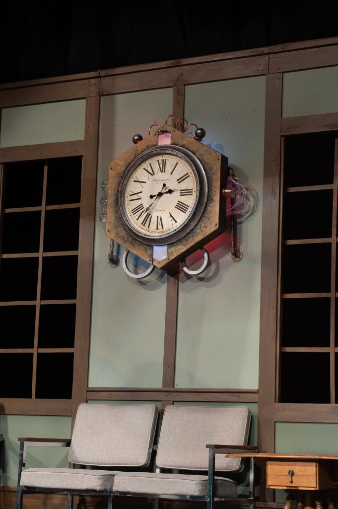Set Design for The Time Machine, a Radio Play by Brady Whitcomb