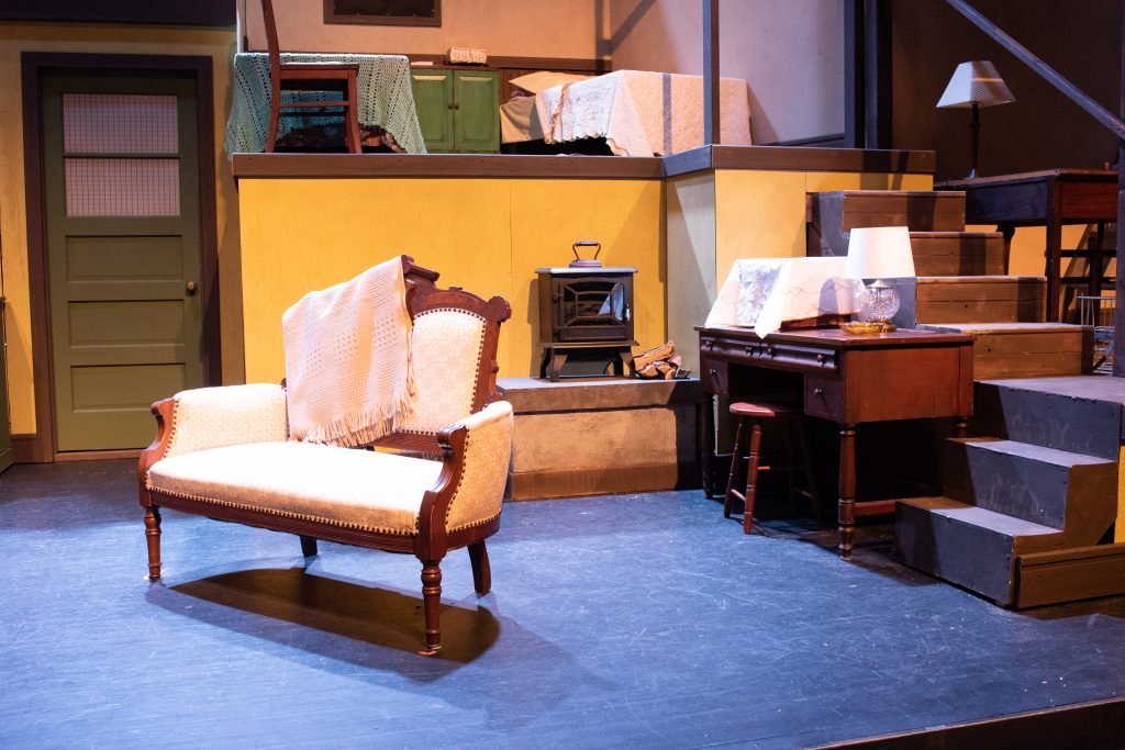Set Design for The Diary of Anne Frank 2021 by Brady Whitcomb
